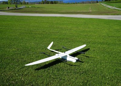 HUGINogMUNIN hybrid UAV for field scouting